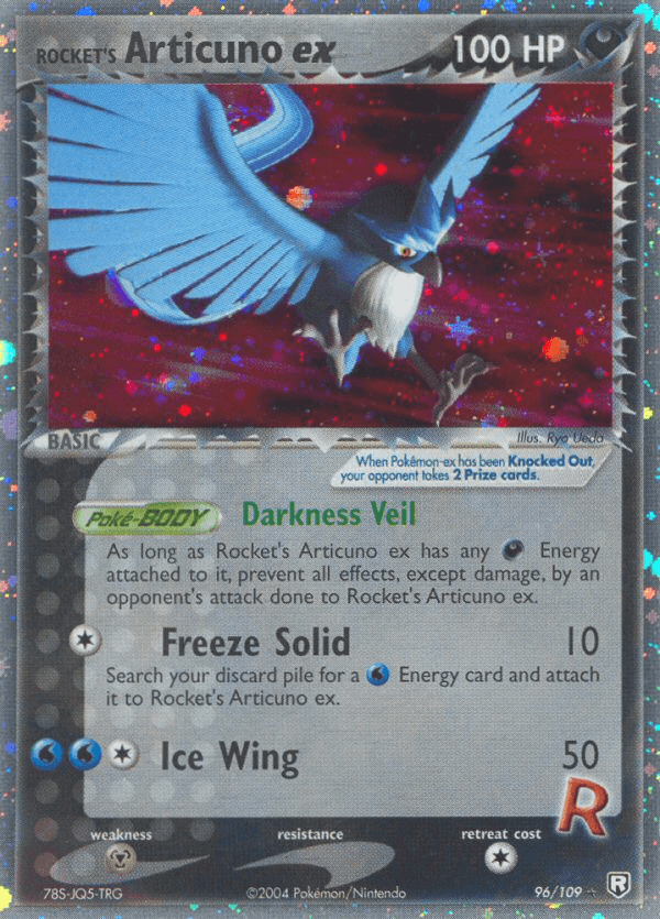 Rocket's Articuno ex #96/109