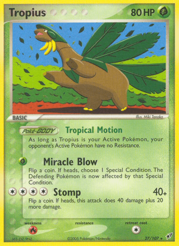 Tropius #27/107