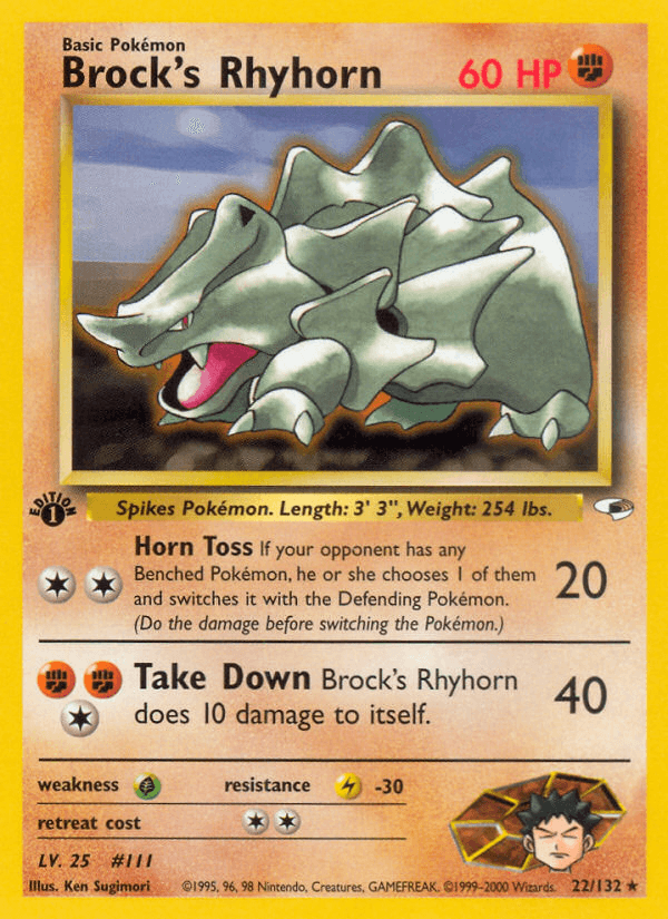 Brock's Rhyhorn #22