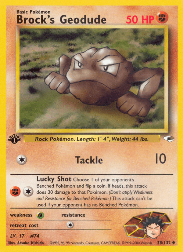 Brock's Geodude #38