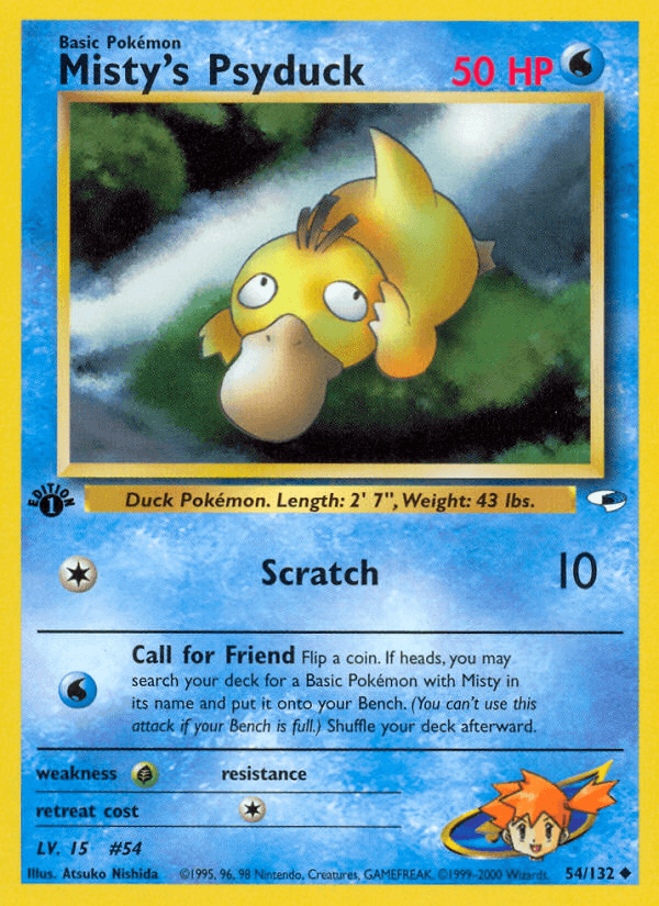 Misty's Psyduck #54