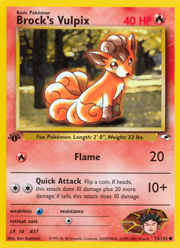 Brock's Vulpix #73