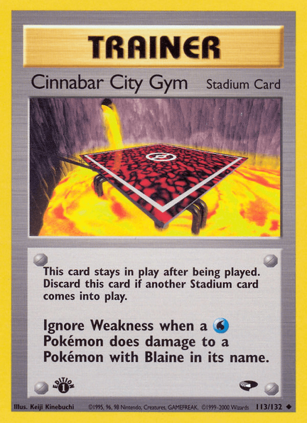 Cinnabar City Gym #113
