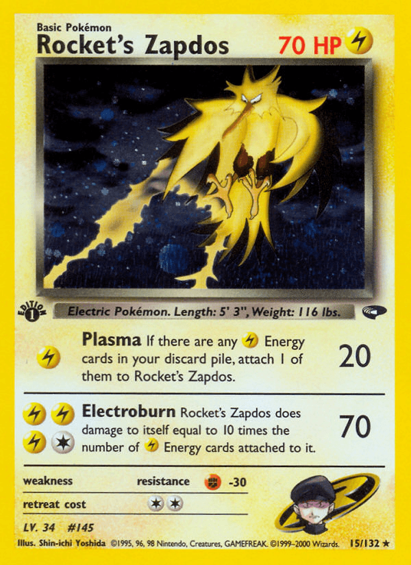 Rocket's Zapdos #15