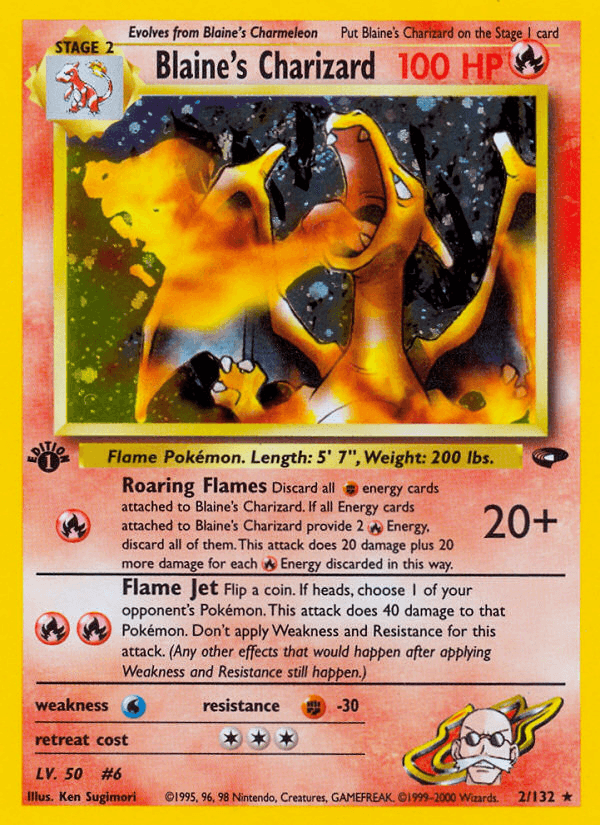 Blaine's Charizard #2