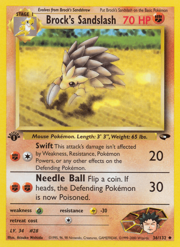 Brock's Sandslash #36