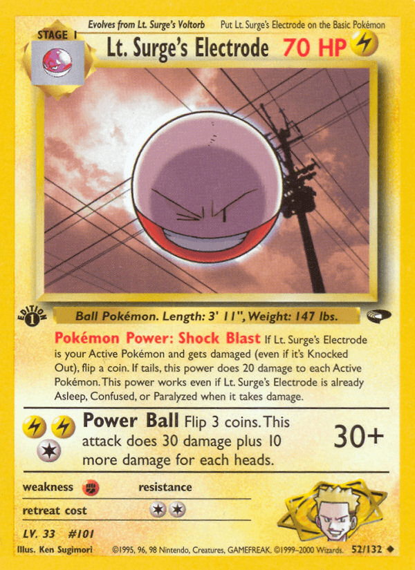 Lt. Surge's Electrode #52