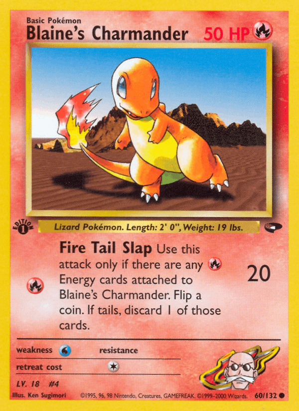 Blaine's Charmander #60