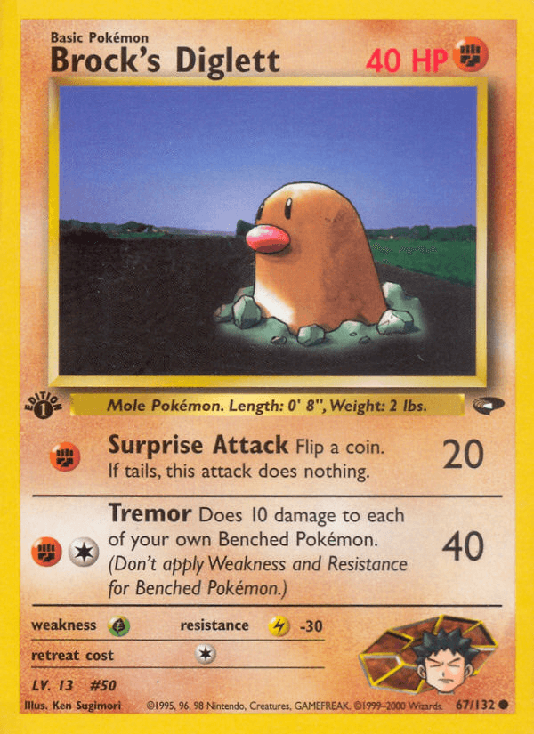 Brock's Diglett #67