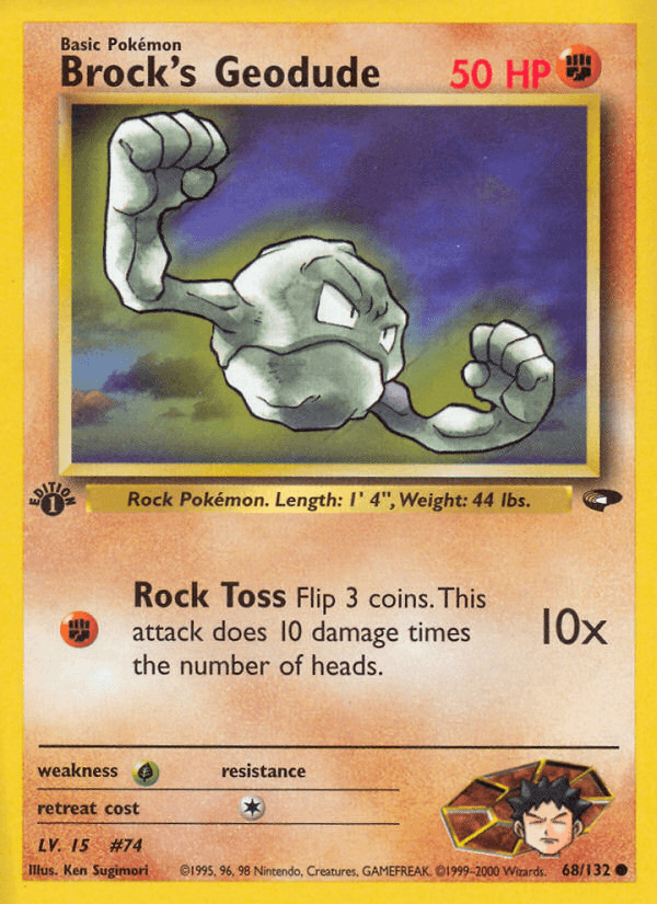 Brock's Geodude #68