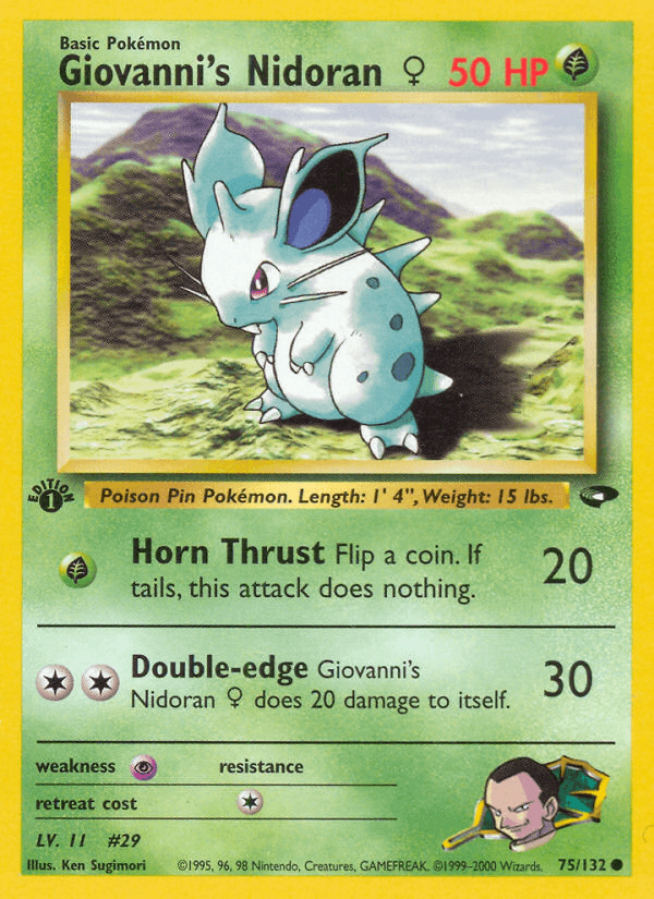 Giovanni's Nidoran ♀ #75