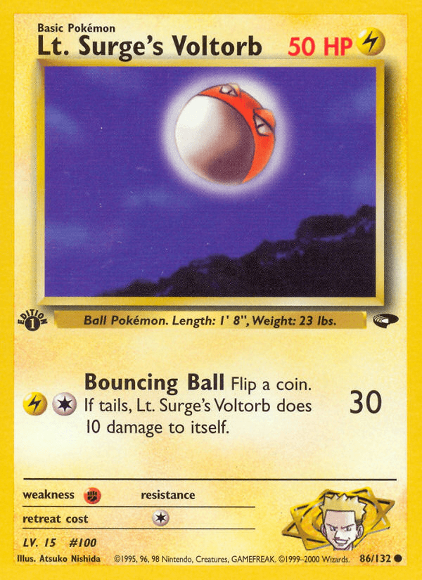 Lt. Surge's Voltorb #86