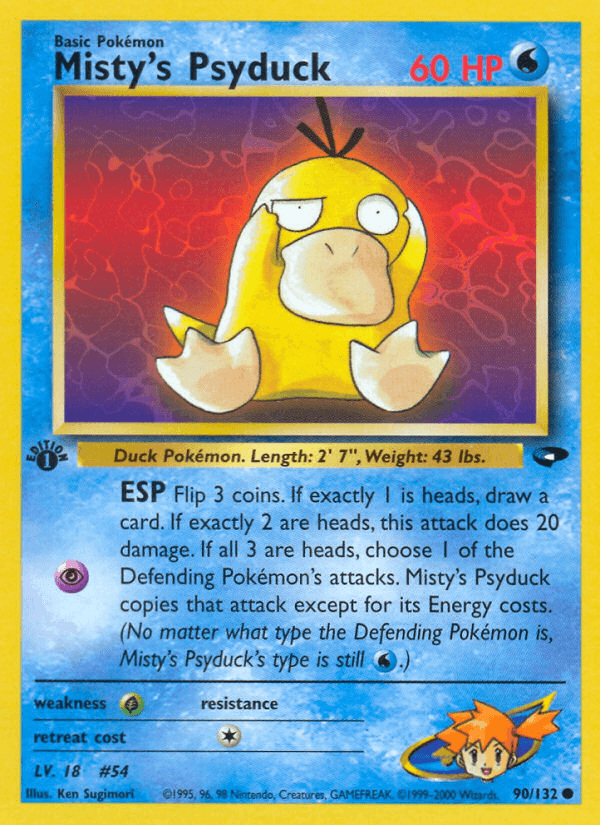 Misty's Psyduck #90