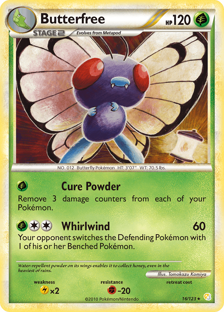 Butterfree HeartGold and SoulSilver