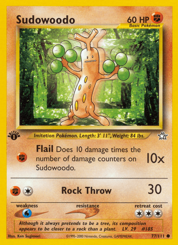 Sudowoodo #77