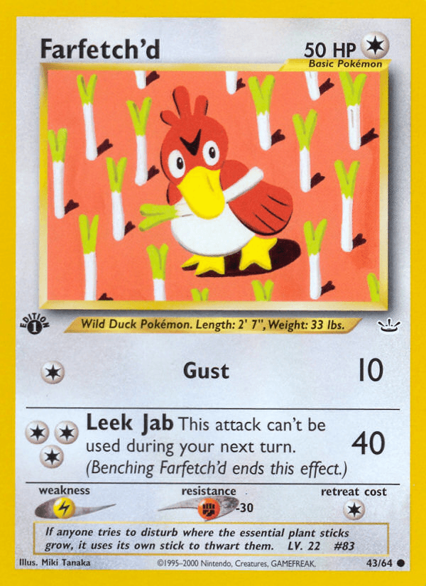 Farfetch'd Neo Revelation