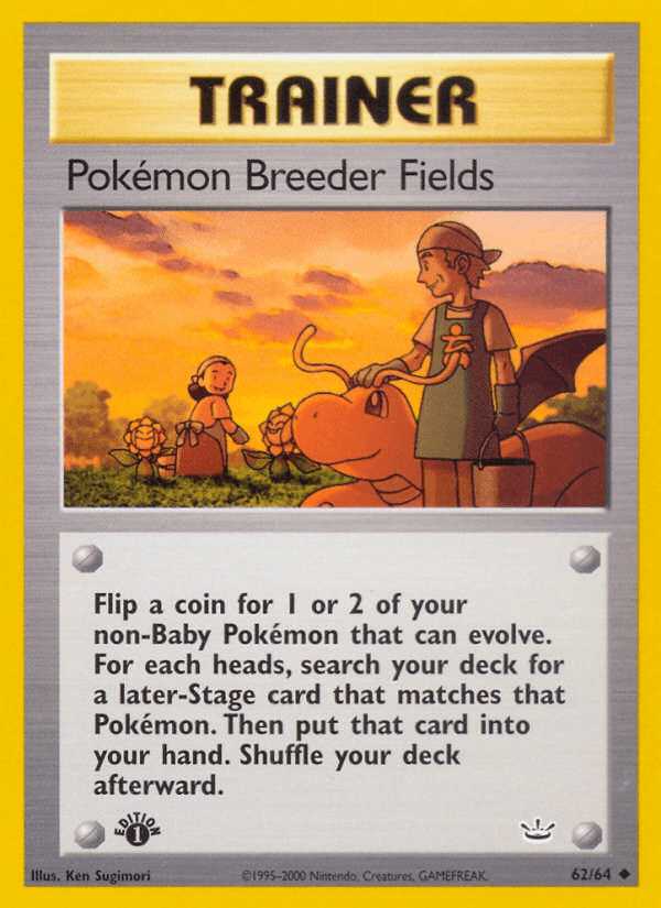 Pokémon Breeder Fields #62/64