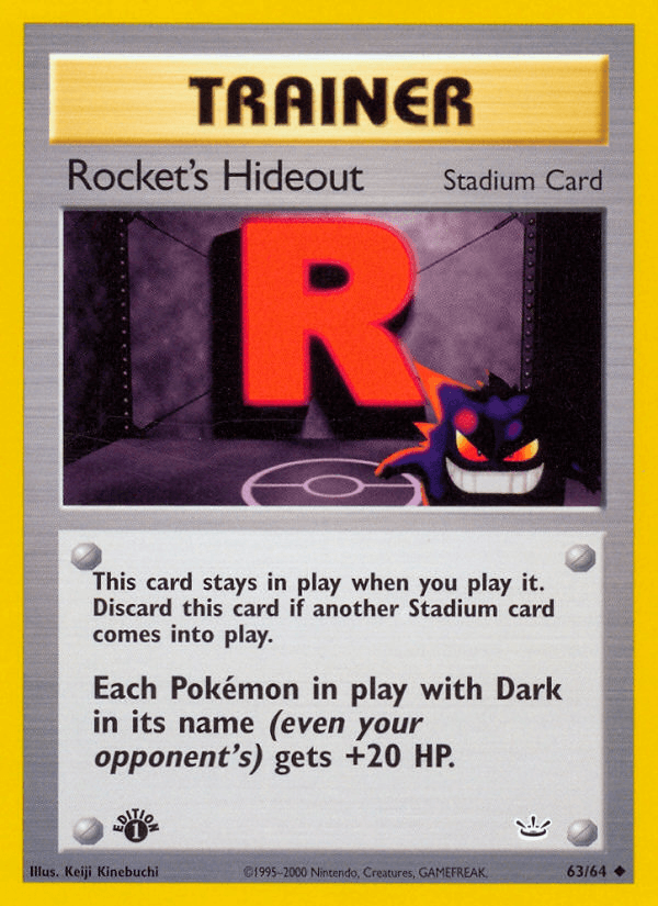 Rocket's Hideout #63/64