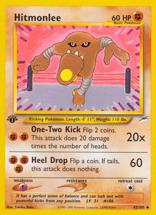 Hitmonlee #42/105