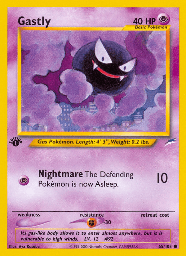 Gastly #65/105
