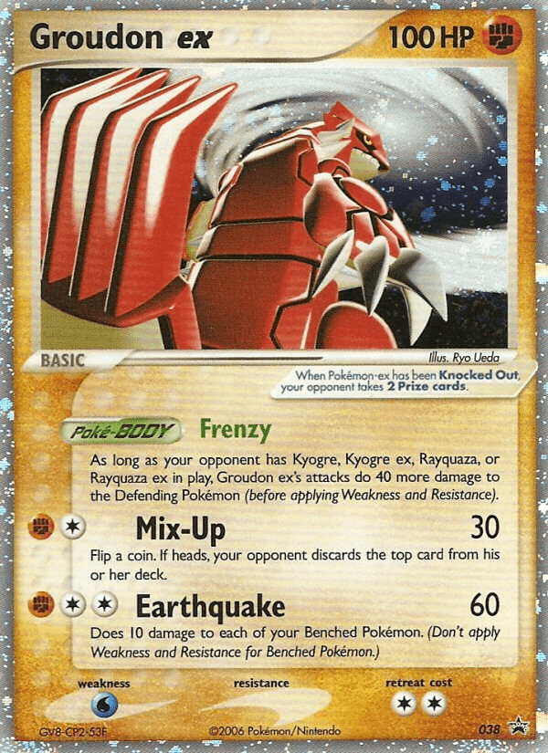 Groudon ex #38