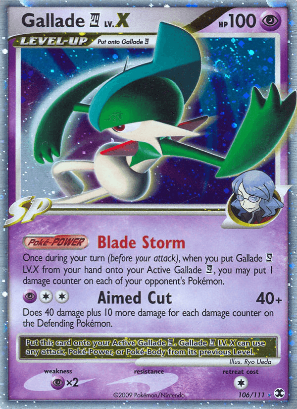 Gallade 4 LV.X #106/111