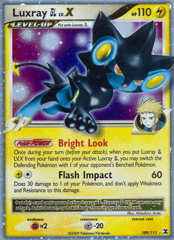 Luxray GL LV.X #109/111