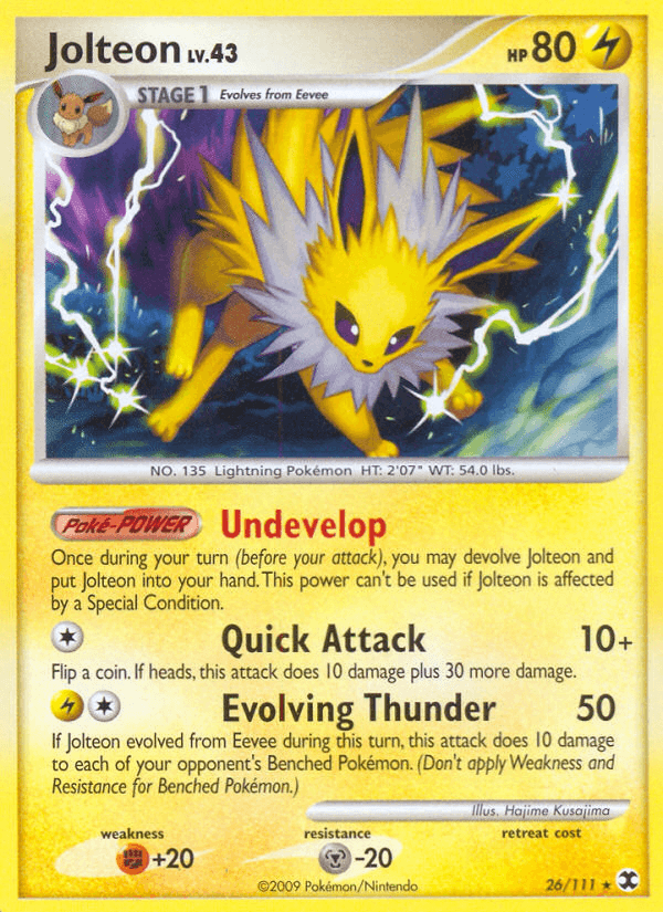 Jolteon #26/111