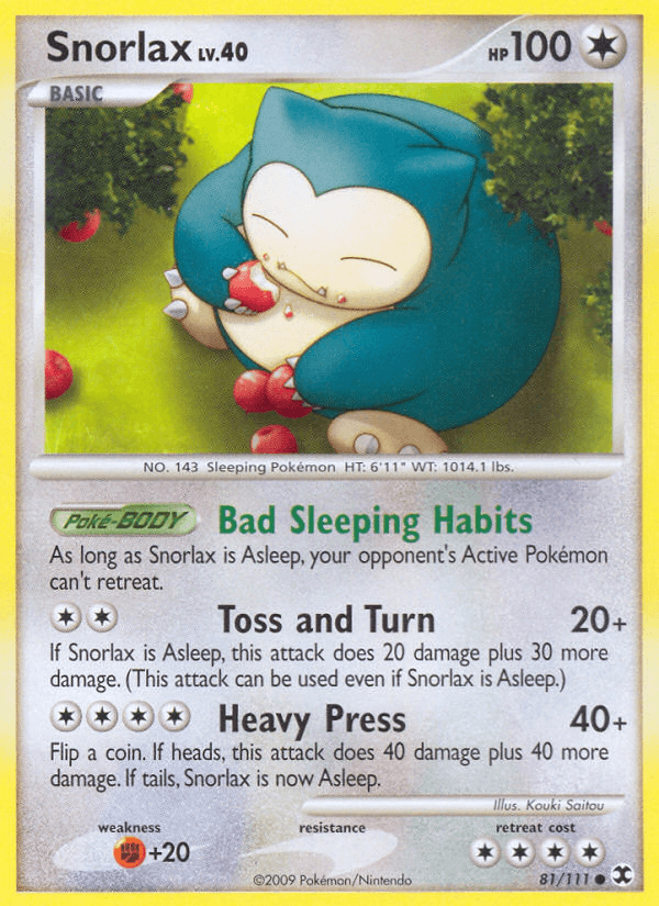 Snorlax #81/111