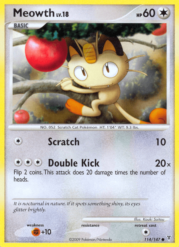Meowth #114/147