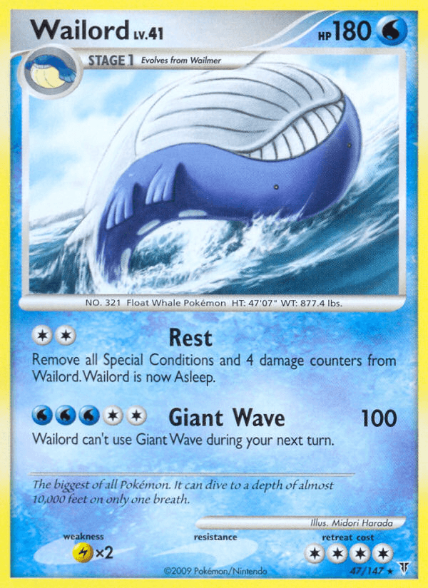 Wailord #47/147