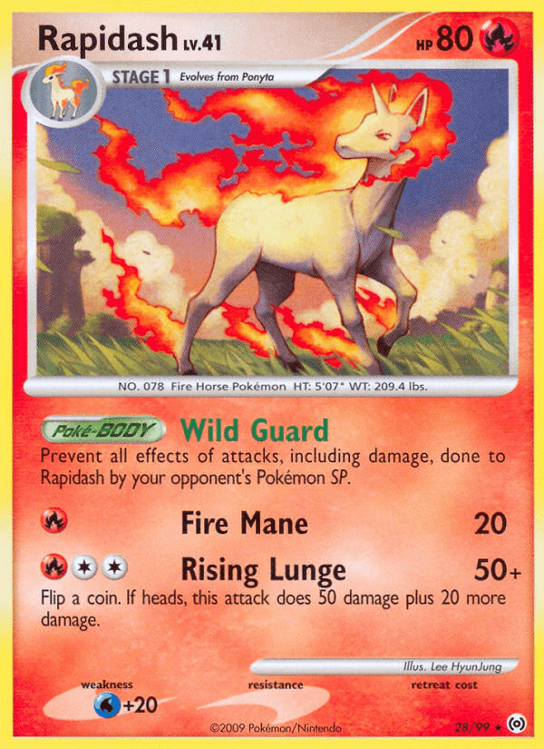 Rapidash #28/99