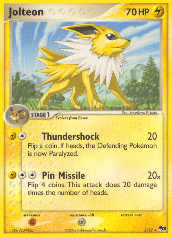 Jolteon Pop Series 3