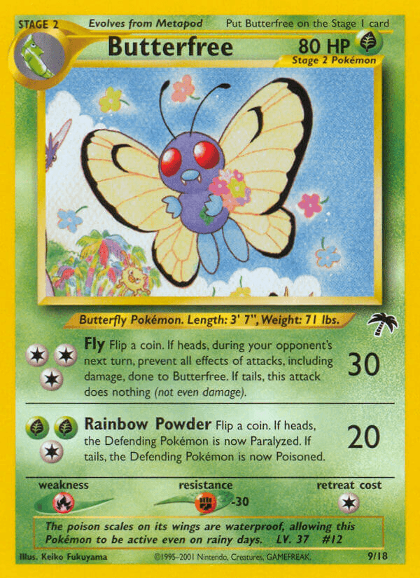Butterfree Southern Islands
