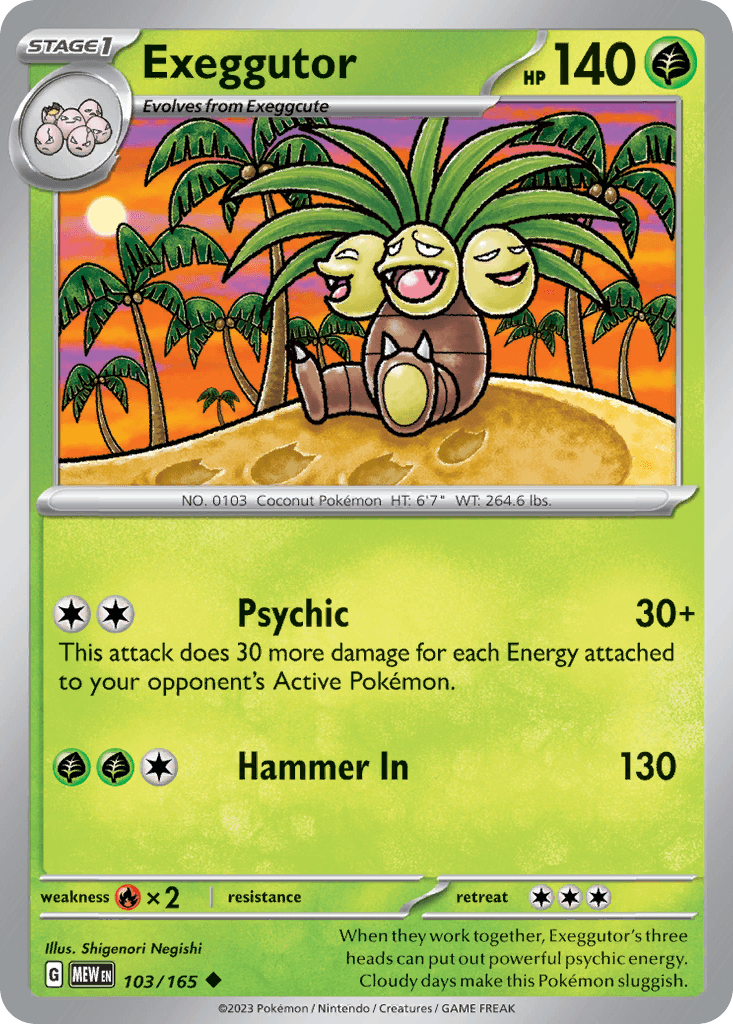 Exeggutor #103/165