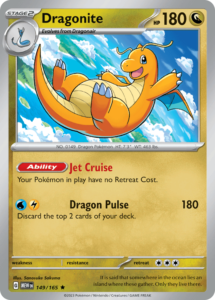 Dragonite #149/165