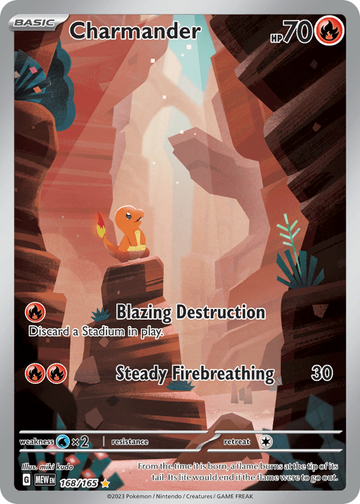 Charmander #168/165