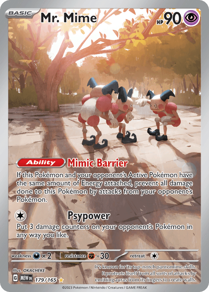 Mr. Mime #179/165