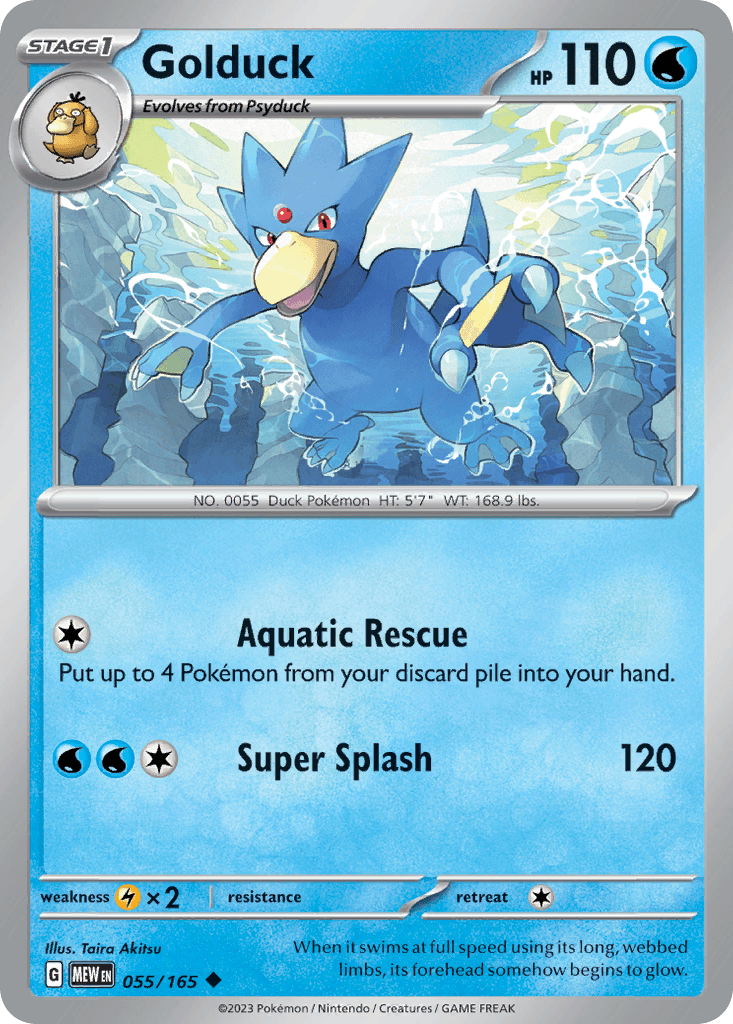 Golduck #055/165
