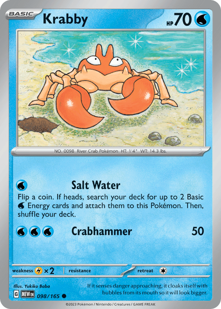 Krabby #098/165